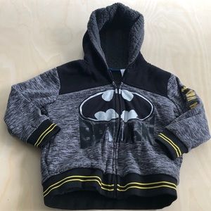 Batman Dark Knight Jacket Boys Size 5 Tall GUC